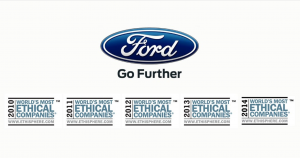 Ford Most Ethical Company 203