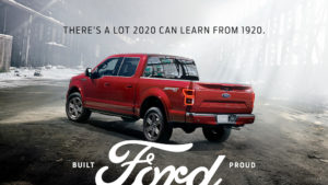 Built Ford Proud print ad